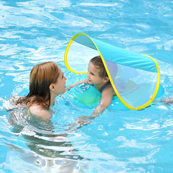 AquaBabe™ Sunshade Baby Pool Floaty