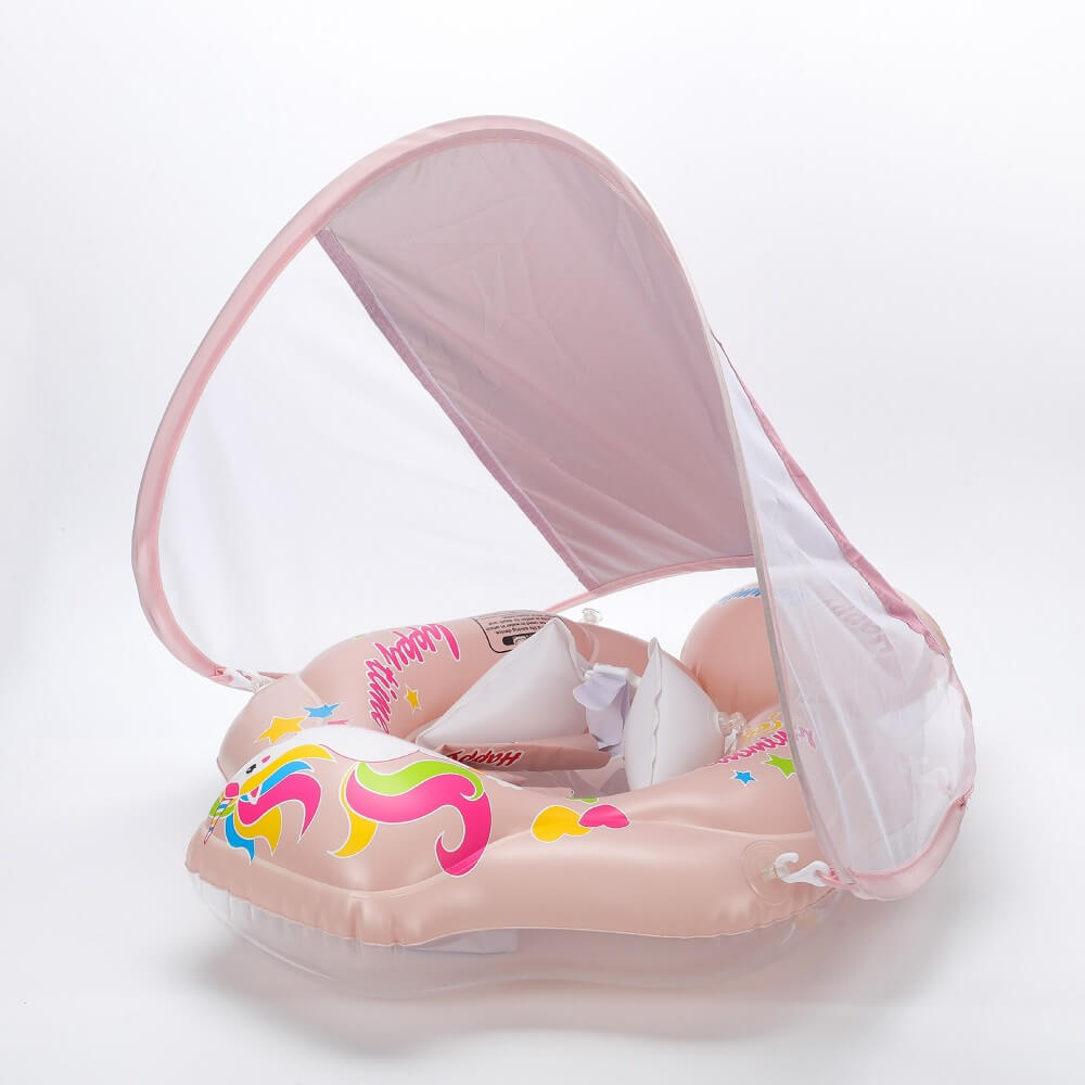 AquaBabe™ Sunshade Baby Pool Floaty