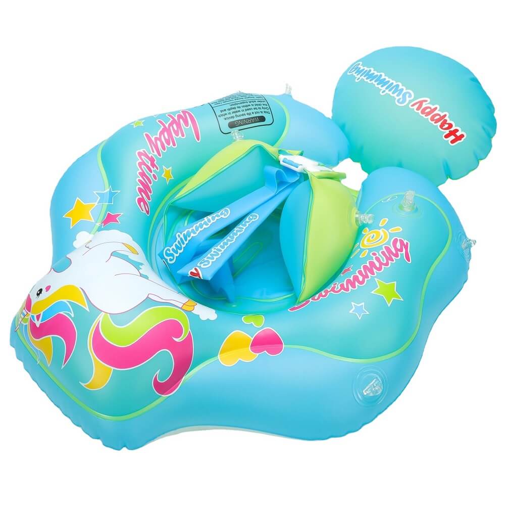 AquaBabe™ Sunshade Baby Pool Floaty