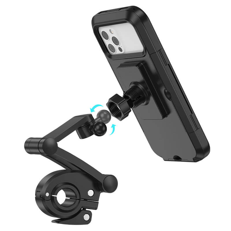 AquaGrip™ Waterproof Bike & Motorcycle Phone Holder