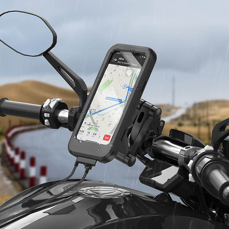 AquaGrip™ Waterproof Bike & Motorcycle Phone Holder