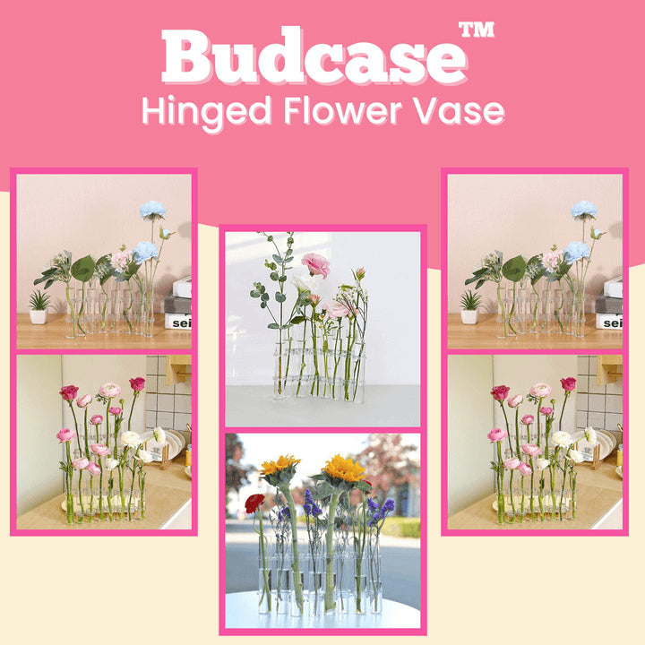 Budcase™ Hinged Flower Vases