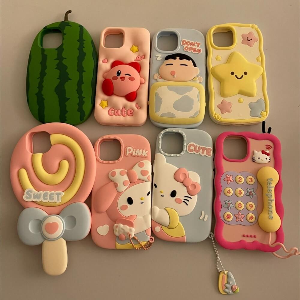 CartoonGuard™ Cute Silicone Phone Case