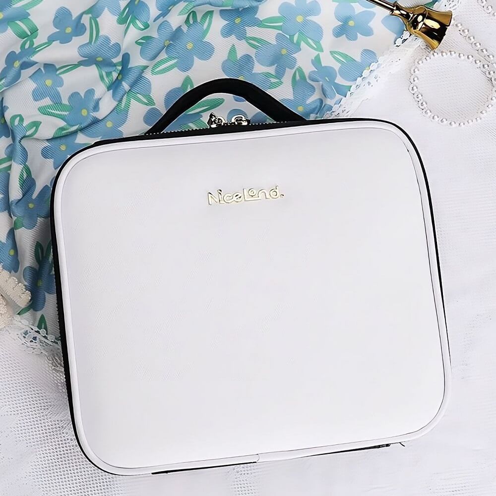 Niceland™ Travel Makeup Bag with LED Mirror