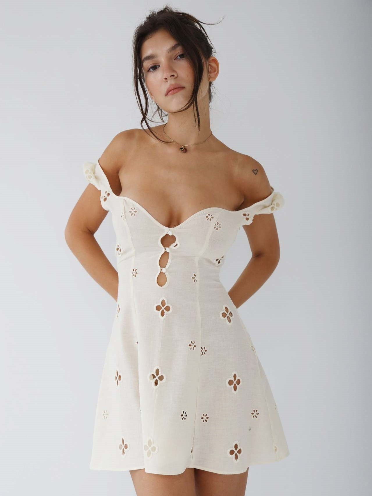 GracefulAura Short Dress