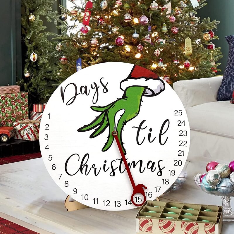 Grinch Christmas Countdown Advent Calendar