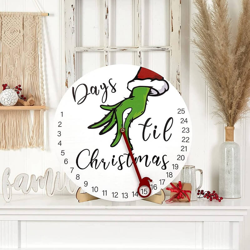 Grinch Christmas Countdown Advent Calendar