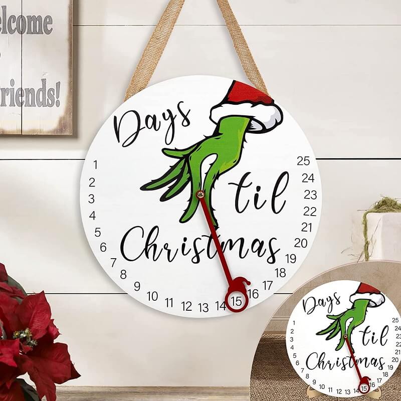 Grinch Christmas Countdown Advent Calendar