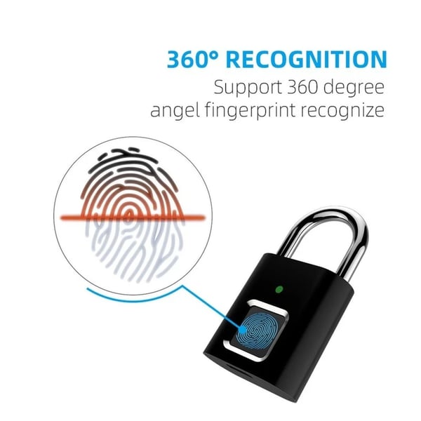 MicroLock™ Fingerprint Padlock