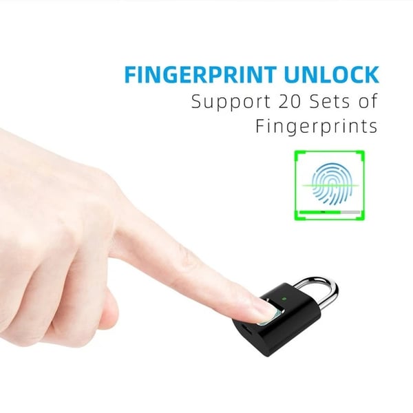 MicroLock™ Fingerprint Padlock