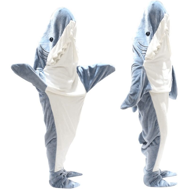 Ocean Fun Shark Onesie Pajamas