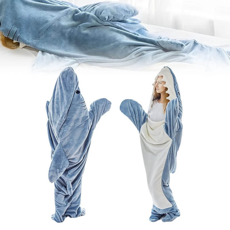 Ocean Fun Shark Onesie Pajamas