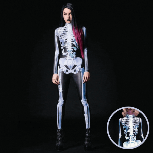 SkullChic™ Full Body Skeleton Jumpsuit