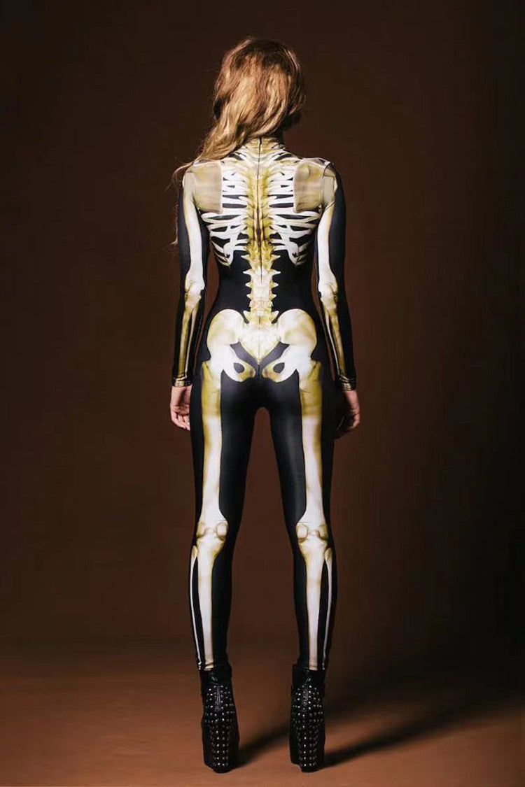 SkullChic™ Full Body Skeleton Jumpsuit