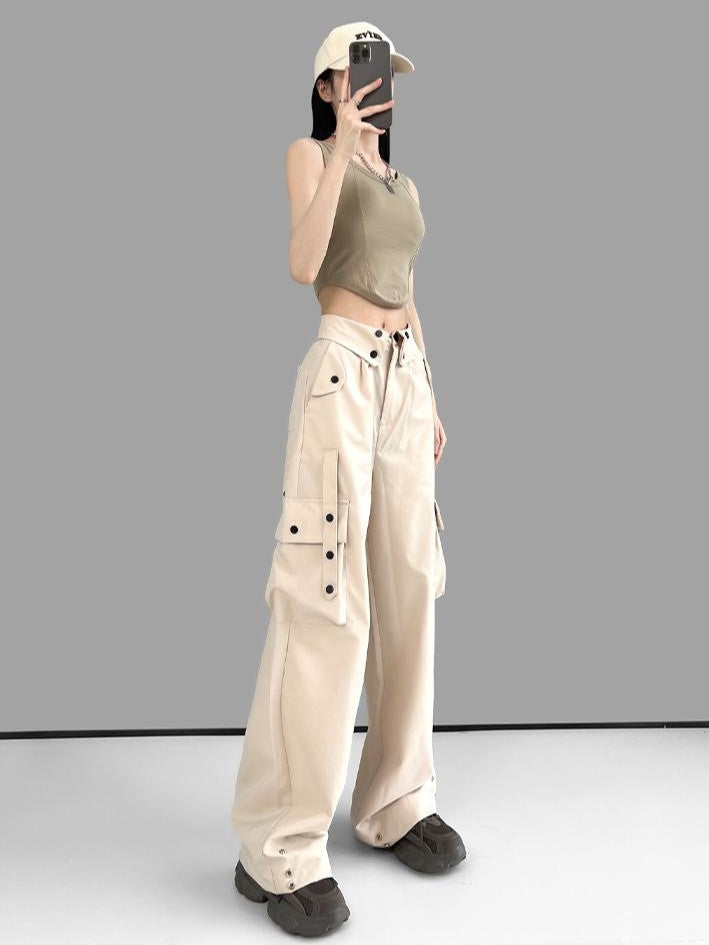 StyleCargo™ High-Waisted Cargo Pants