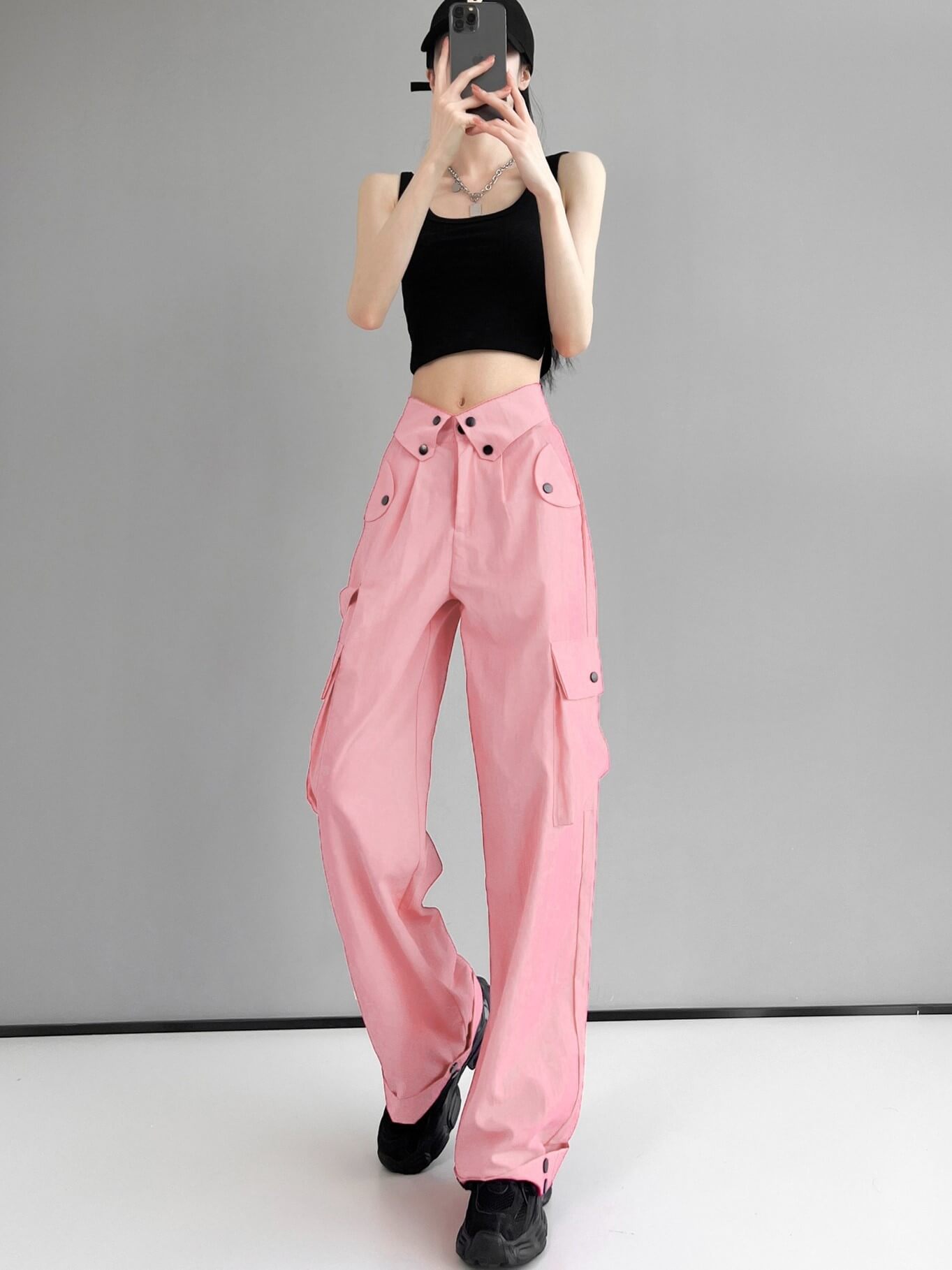 StyleCargo™ High-Waisted Cargo Pants