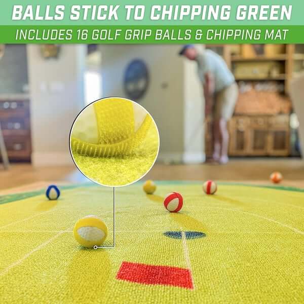 JINEE SwingPath™ Chipping Golf Game Mat