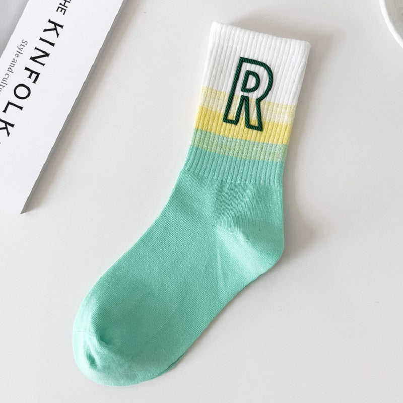 Women's Tie-Dye Sports Socks