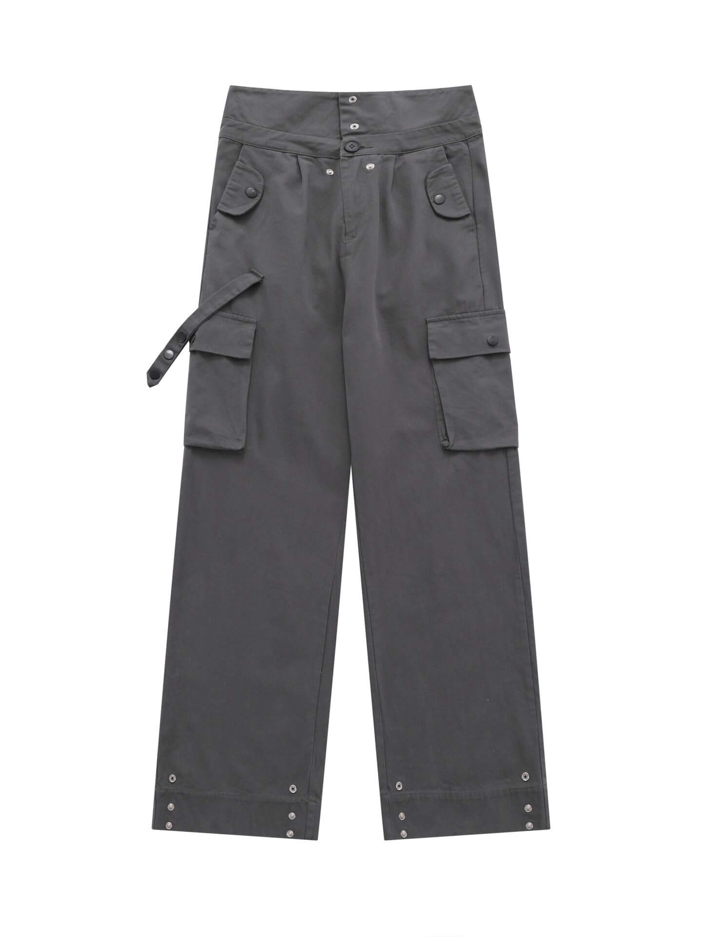 TrendyCargo™ High-Waisted Wide-Leg Cargo Pants – JINEE STORE