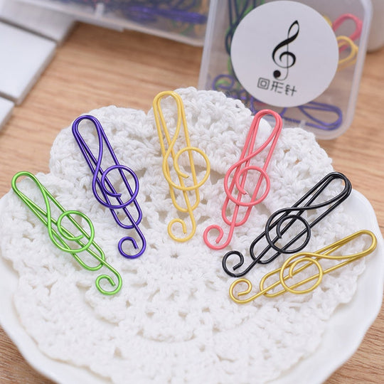 TuneClips™ Musical Note Paper Clips - 50% OFF