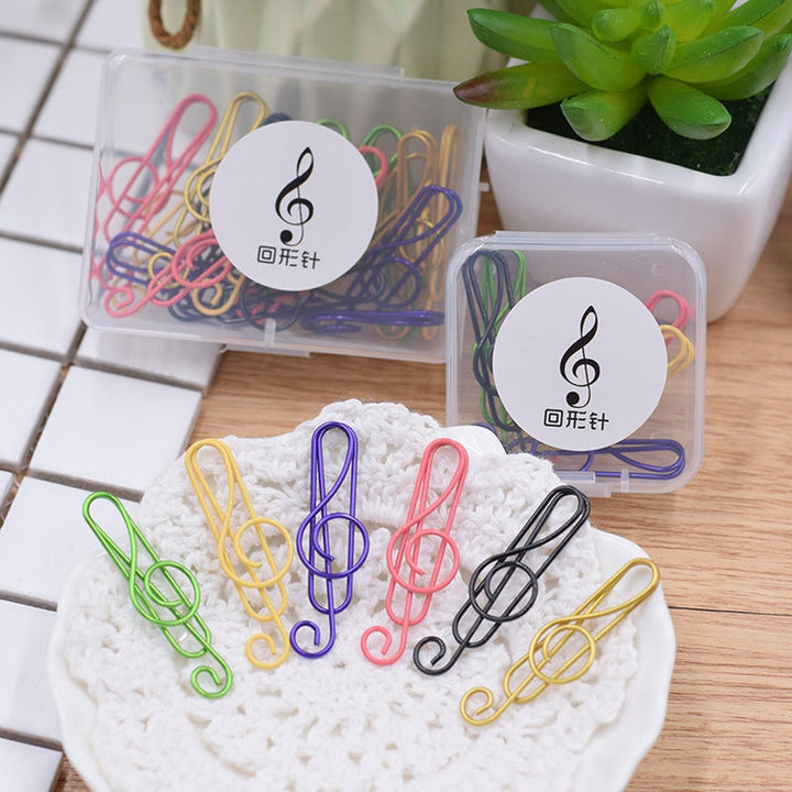 TuneClips™ Musical Note Paper Clips - 50% OFF