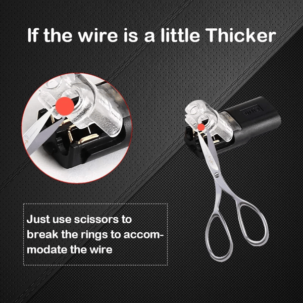 Spark™ Double-wire Plug-in Connector With Locking Buckle