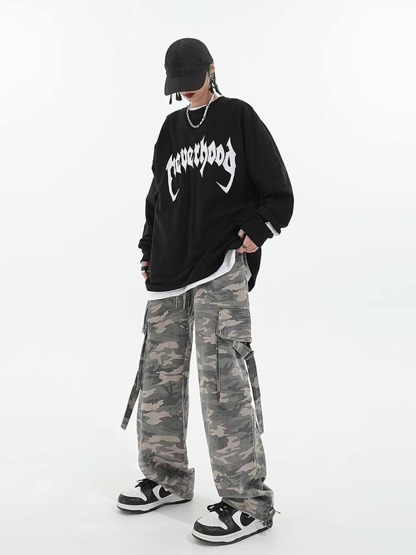 UrbanCam™ Hip-Hop Camo Cargo Pants