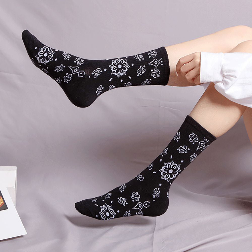 Paisley Street Mid-Calf Socks