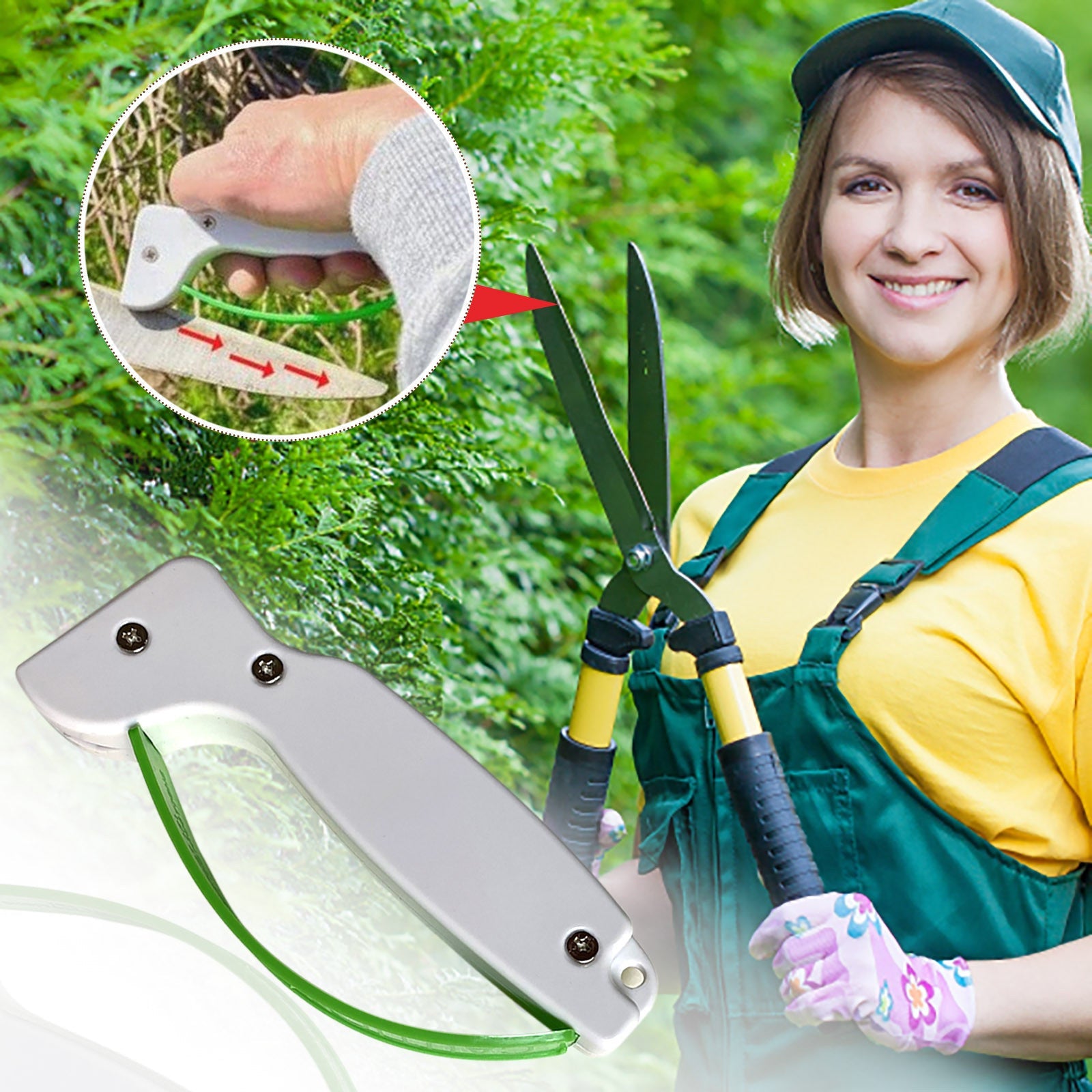 Cutsharp™ Garden Tool Sharpener 