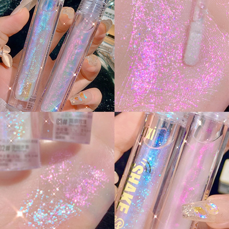 Diamond Glitter Liquid Eyeshadow Highlighter