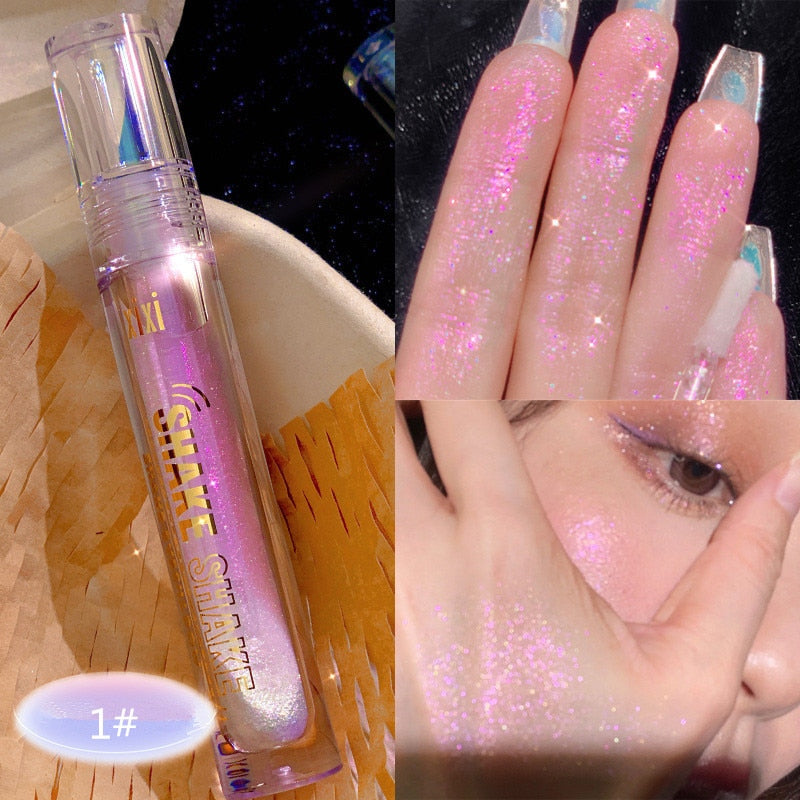 Diamond Glitter Liquid Eyeshadow Highlighter