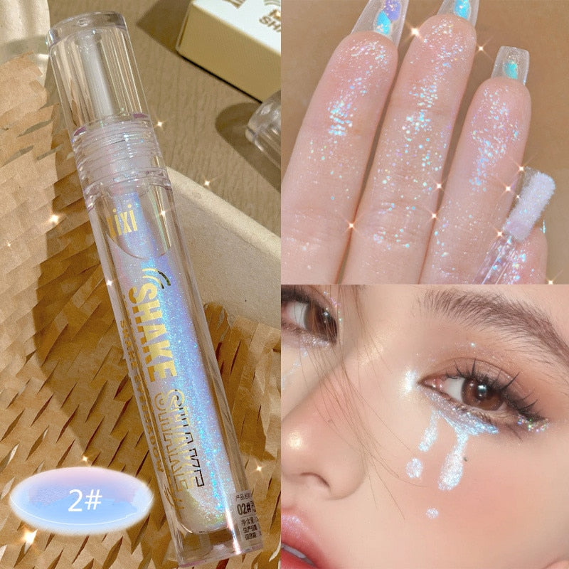 Diamond Glitter Liquid Eyeshadow Highlighter