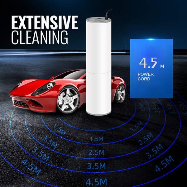 CleanJet™ USB Portable Vacuum Cleaner for Cars