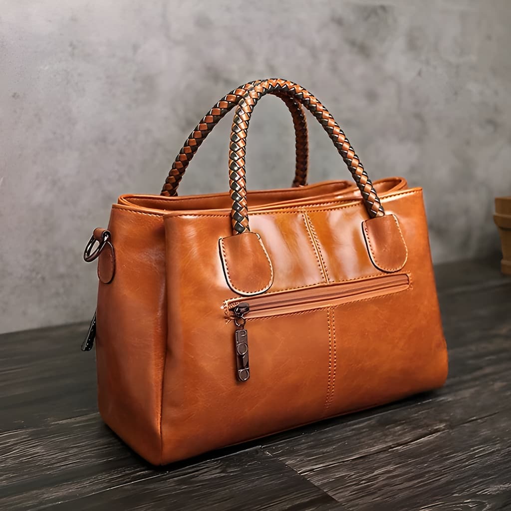 Crios™ - Large Soft Boston Leather Tote Bag (50% off)