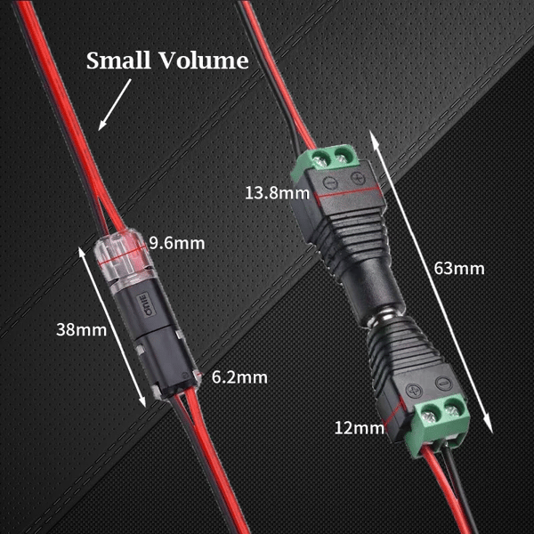 Spark™ Double-wire Plug-in Connector With Locking Buckle