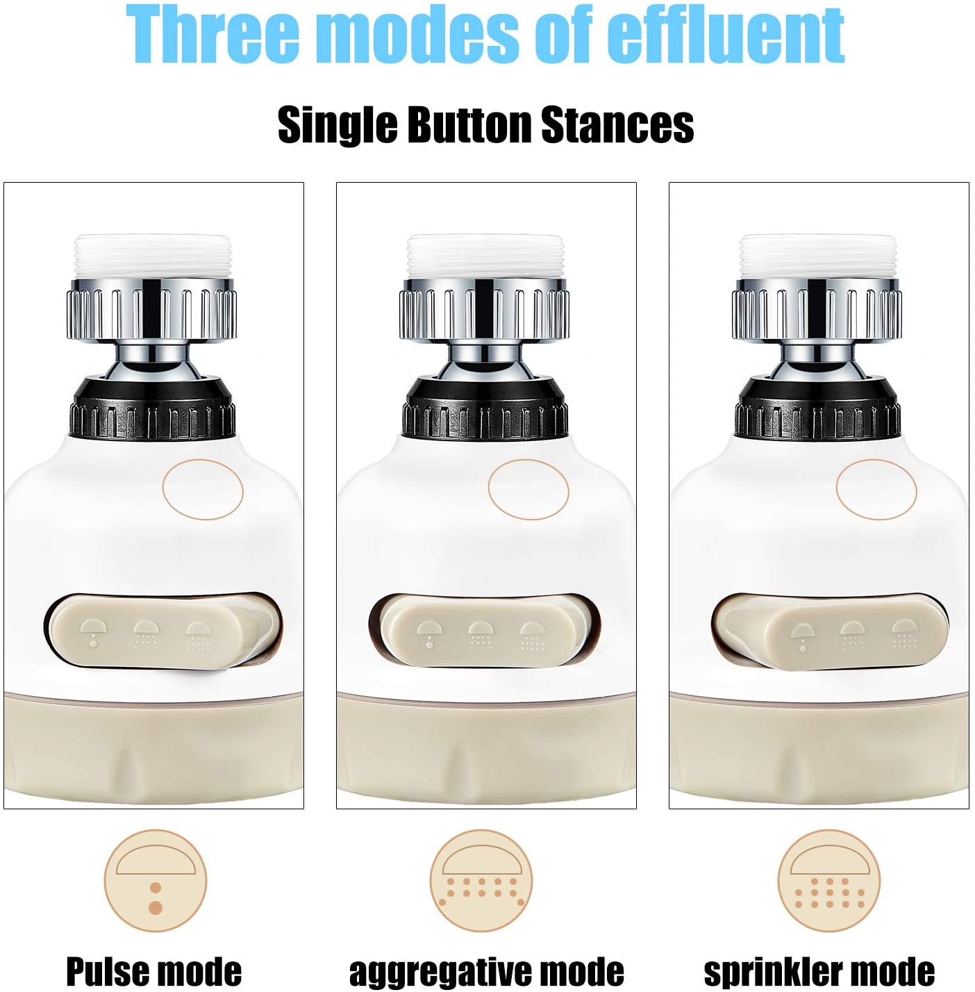 3 Modes Booster Faucet (1+1 Free)