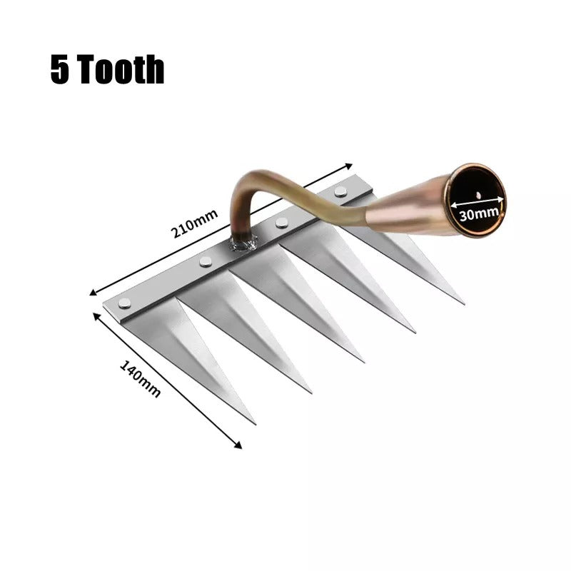 RootDrill™ Garden Tooth Rake