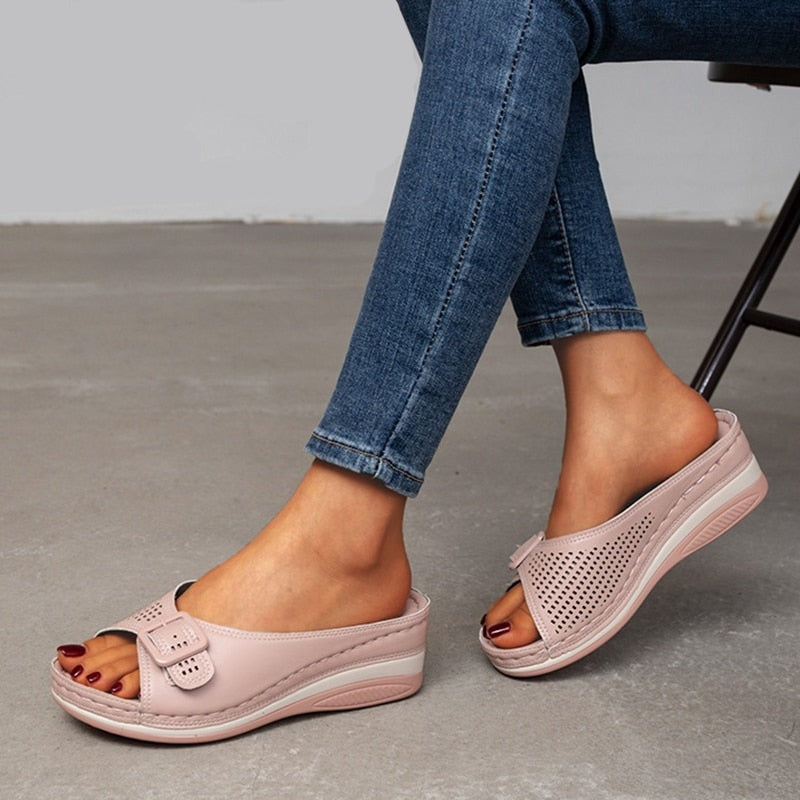 JINEE Comfortable Bow Sandals (50% off)