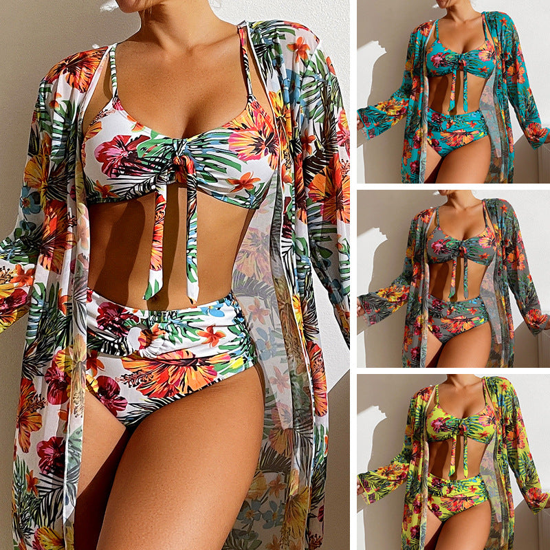 SunnySol™ 3-Piece Bikini with Cover Up