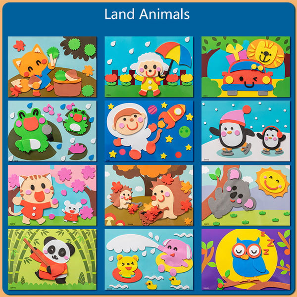 Wonderland™ Cartoon Sticker Sets for Kids