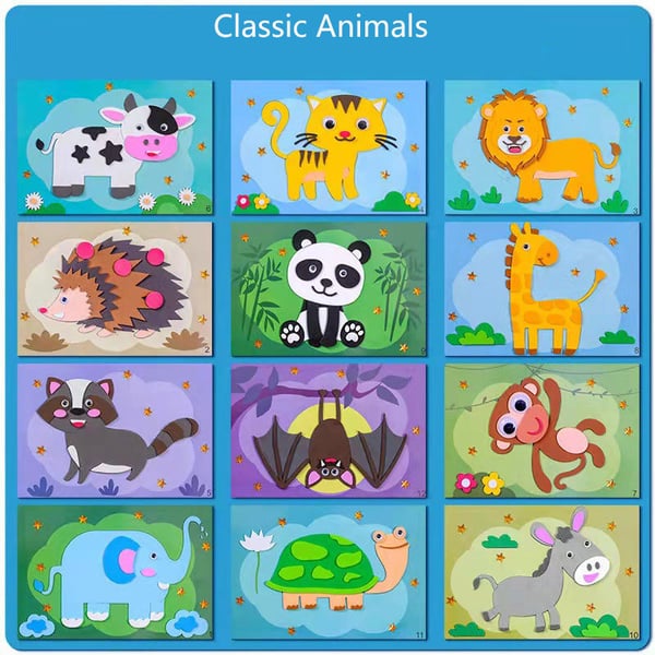 Wonderland™ Cartoon Sticker Sets for Kids