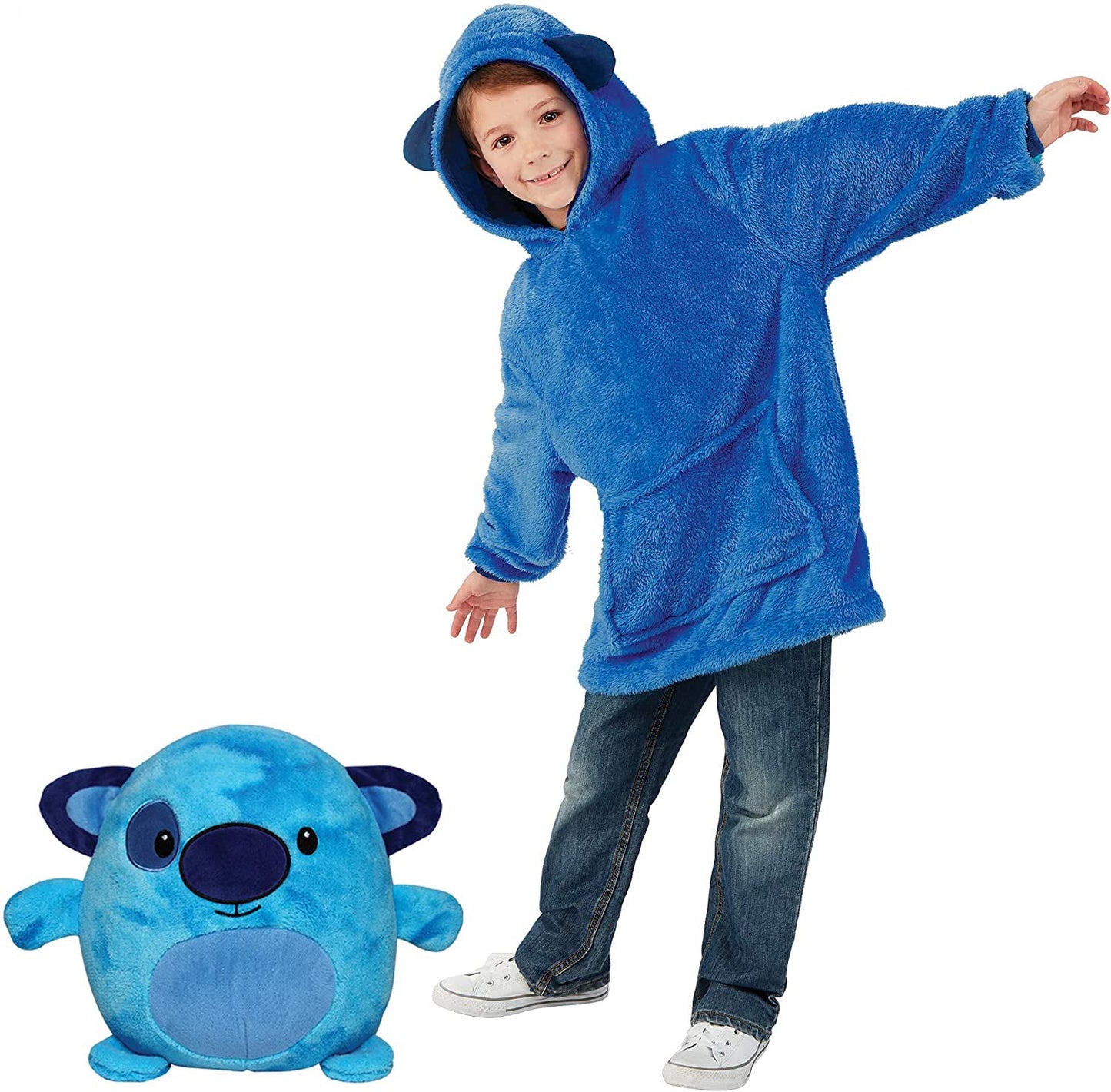 CuddlyFurends™ - Kids Plush Toy Character Hoodie (50% off)