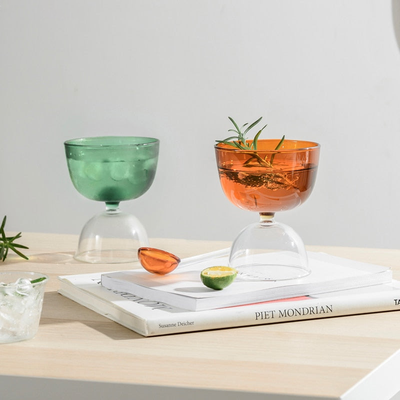 JINEE.Glassware.Coco Sablier Verre à Cocktail