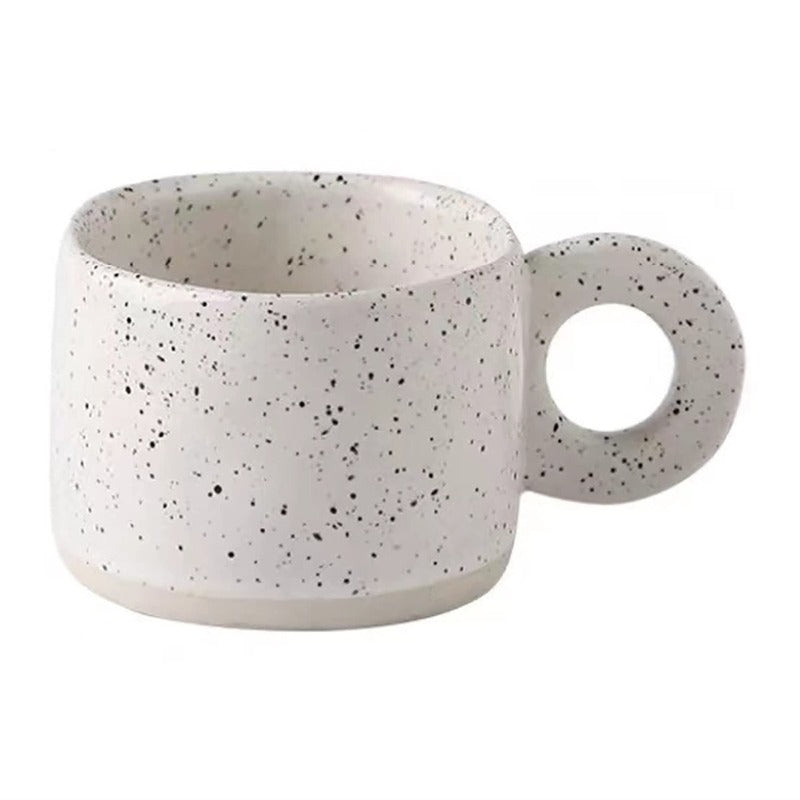 JINEE.CERAMIC Pinterest Style Ink Dots Mug