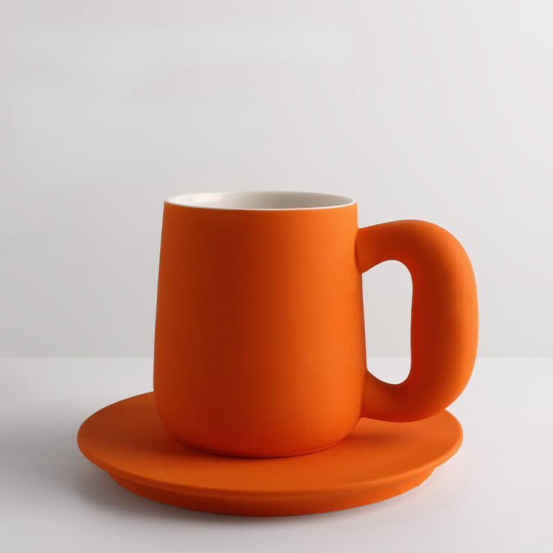 JINEE.ORIGINAL Modern Aesthetic Mug With Saucer