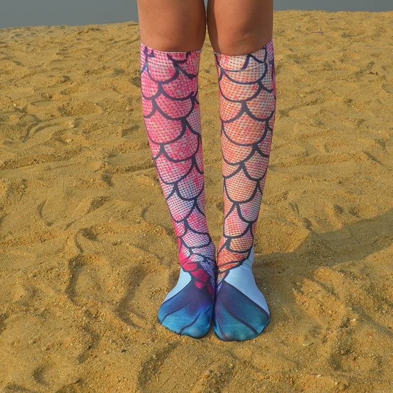 JINEE 3D Mermaid Socks