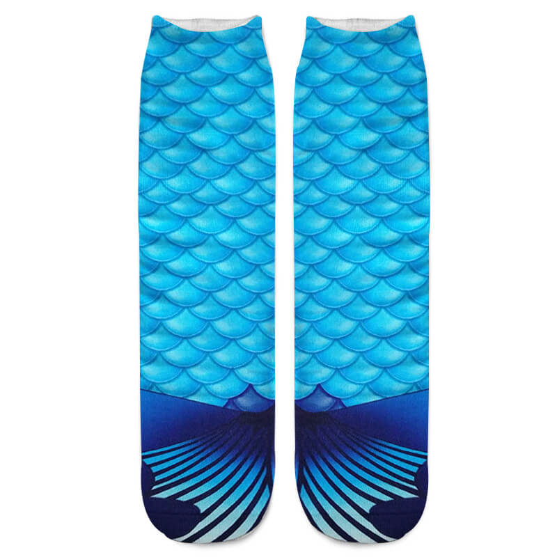 JINEE 3D Mermaid Socks