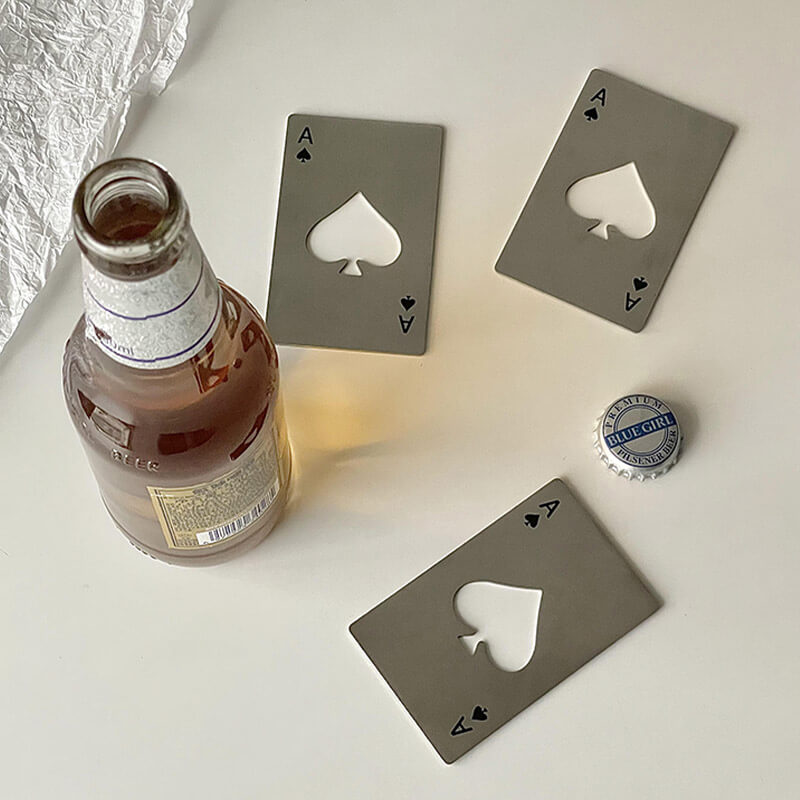 JINEE. Spades A Playing Card Bottle Opener