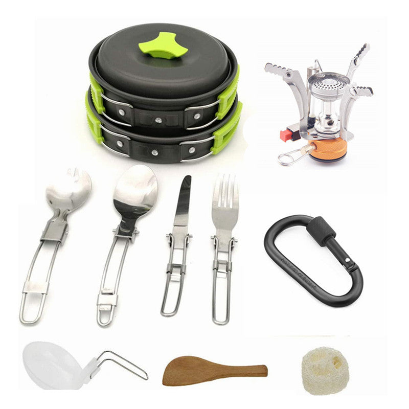 NaturePulse™ Camping Cookware Kit Pro