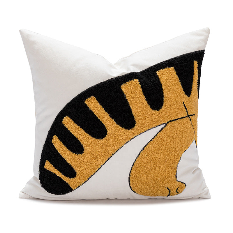 JINEE.DECOR.Cute Unique Cat Tiger Cushion Cover